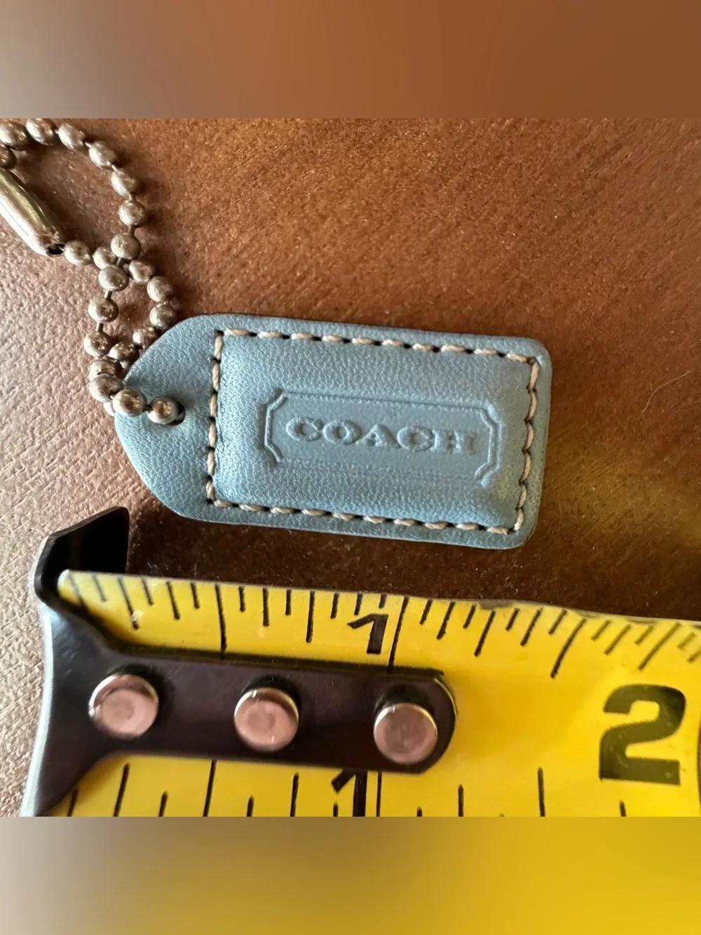 Small Coach Hang Tag